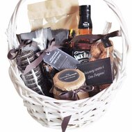 Подарочная корзина для мужчины с алкоголем - код товара FL-1942.