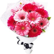 Жіночий букет із гербер