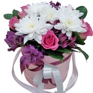 Букет квітів у коробочці