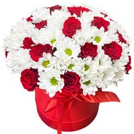 Класична коробка квітів