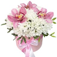 Коробочка ніжних квітів