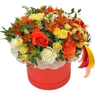 Осінній букет у коробці