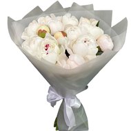 Монобукет із півоній