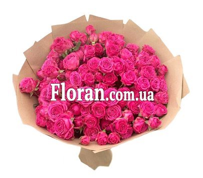 25 троянд 40 см