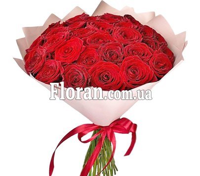 33 red roses