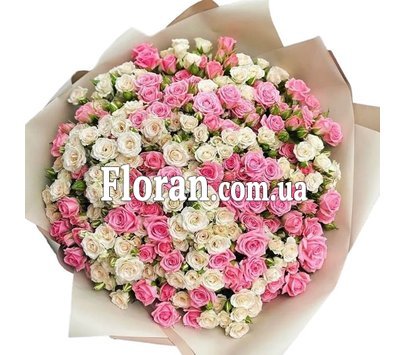 Букет из маленьких розочек