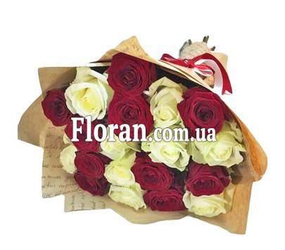 Букет роз для женщины
