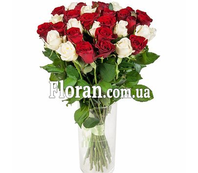 Червоно білий букет