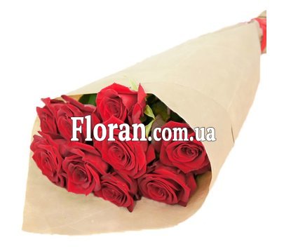 Простий букет з троянд