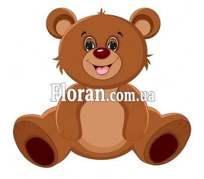 Великий плюшевий ведмедик