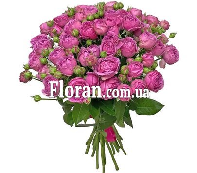 Букет півонієвих троянд