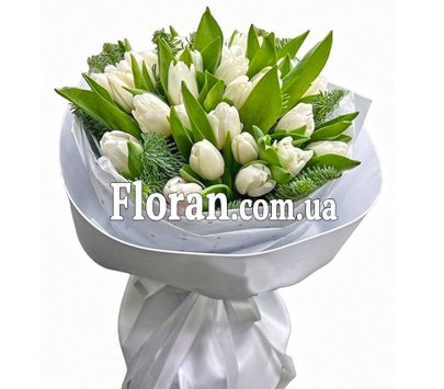 Bouquet with fir branches