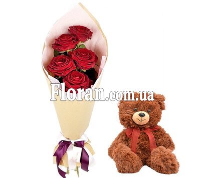 Квіти з ведмедиками