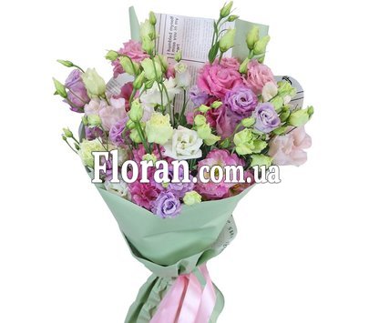 Эустома букет