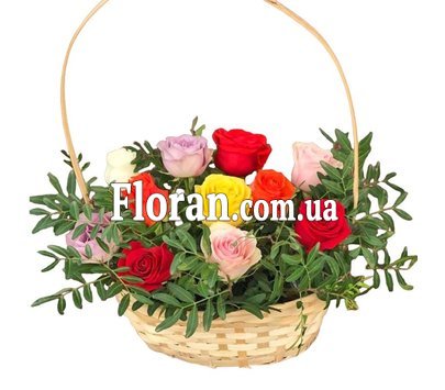 Кошик троянд