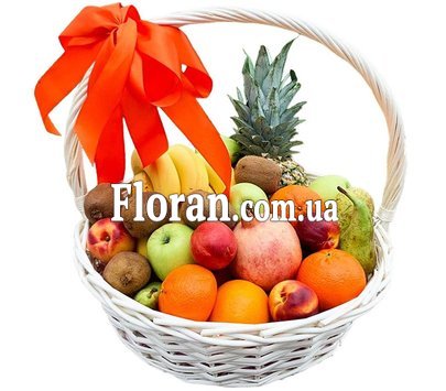 Корзины с фруктами на свадьбу