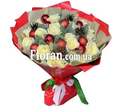 Красиві новорічні букети