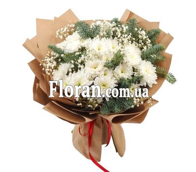 Новорічний букет зимова фантазія