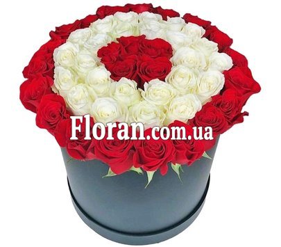 Троянди в чорній коробці