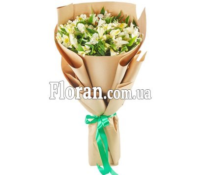 Альстромерія біла