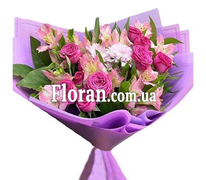 Author's bouquet of flowers