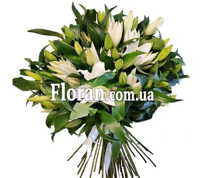 Великий букет лілій
