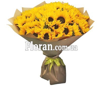 Великий букет соняшників