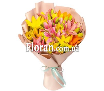 Букет азіатських лілій