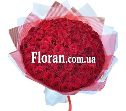 Букет бордовых роз