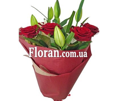 Букет цветов микс