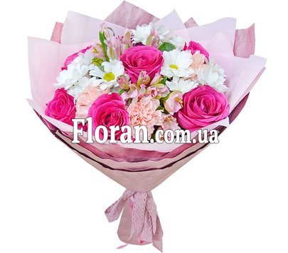 Букет троянд квіти з Днем народження