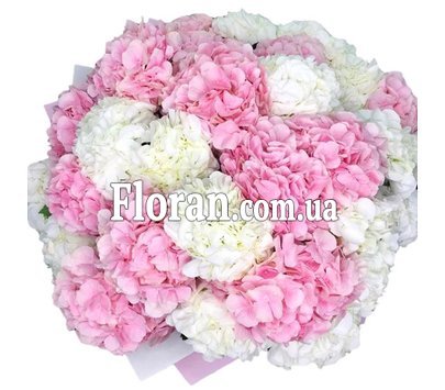 Букет гортензій у подарунок на весілля