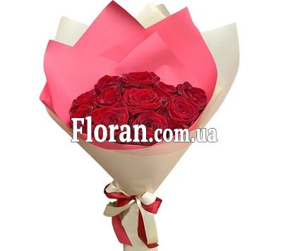 Букет из 11 красных роз