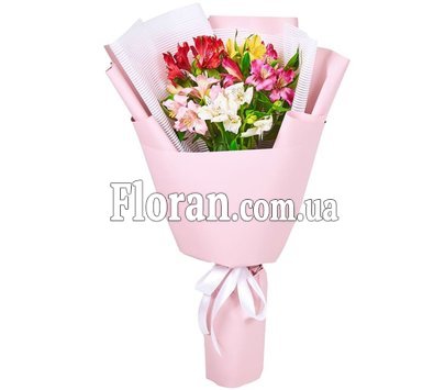 Букет із 5 альстромерій