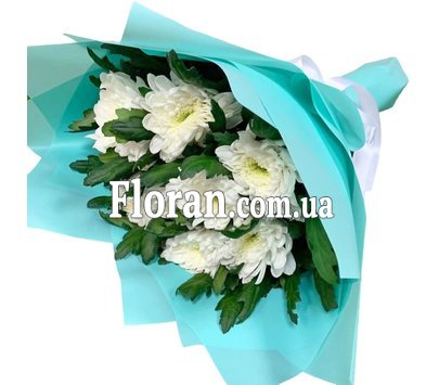 Букет из одиночных хризантем