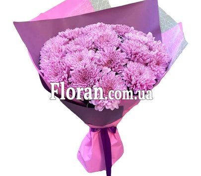 Букет великих хризантем