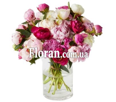 Букет півонії