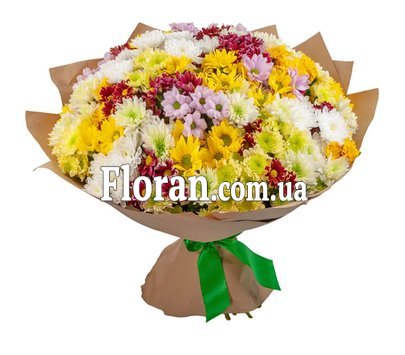 Bouquet of chrysanthemums