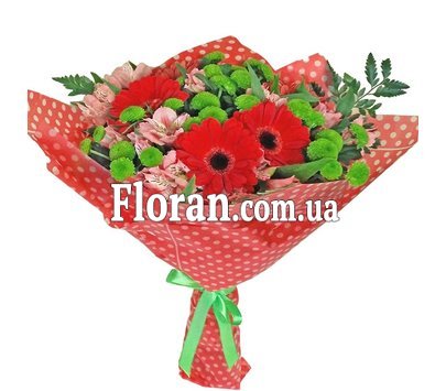 Flower bouquet for a man