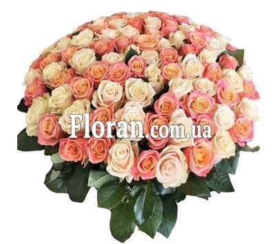 Элитный букет из 101 розы