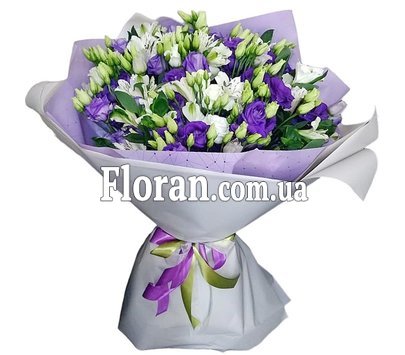 Eustoma and Alstroemeria