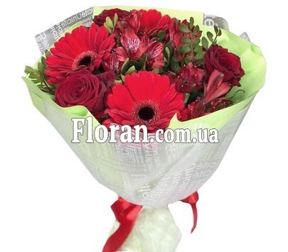 Червоний букет