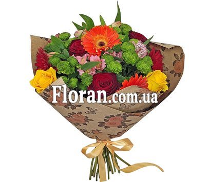 Summer bouquet of flowers