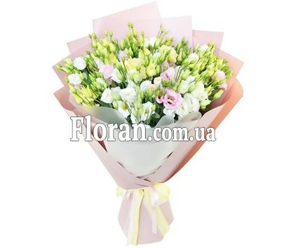 Ніжний букет еустом