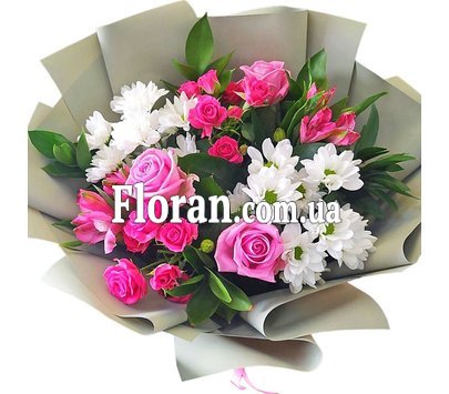 Сборный букет из живых