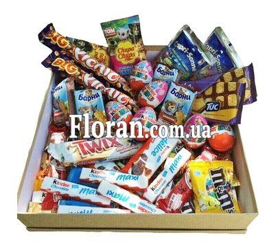 Large box of sweets