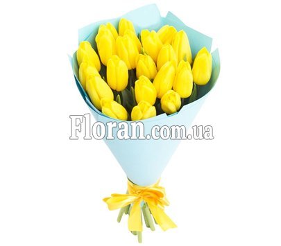 Букет 21 тюльпан