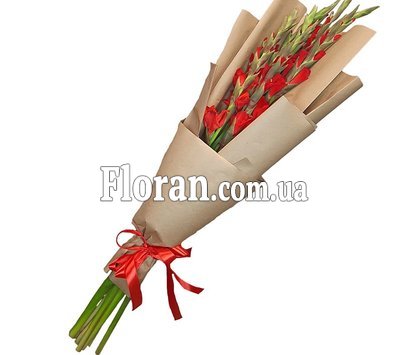 Букет для чоловіка з гладіолусів