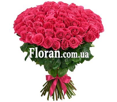 Букет из 101 эквадорской розы