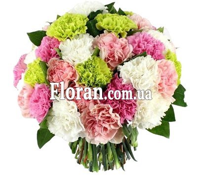 Букет из диантусов